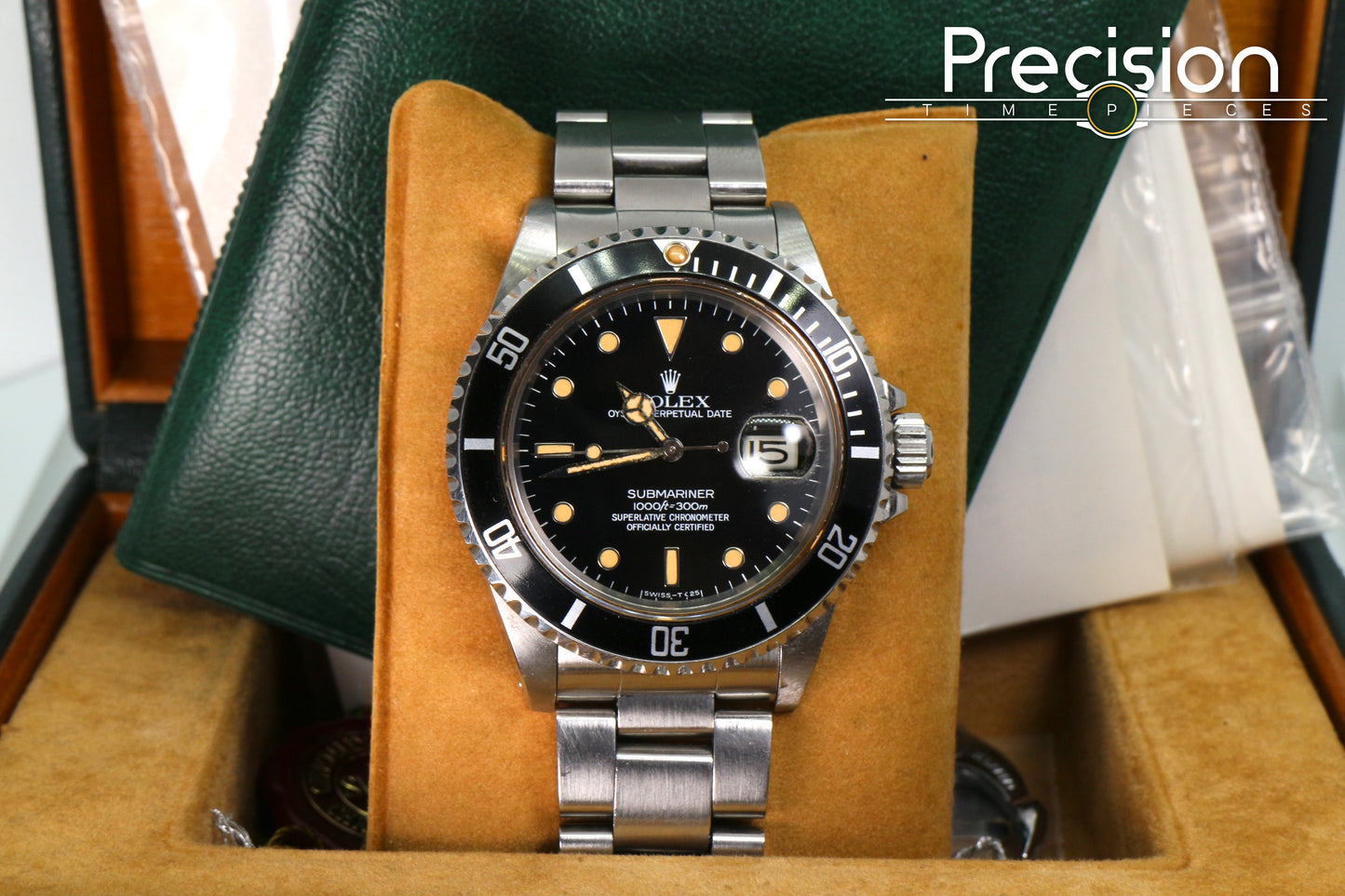 Rolex 16800 Pumpkin Patina Untouched Case True Collector Set