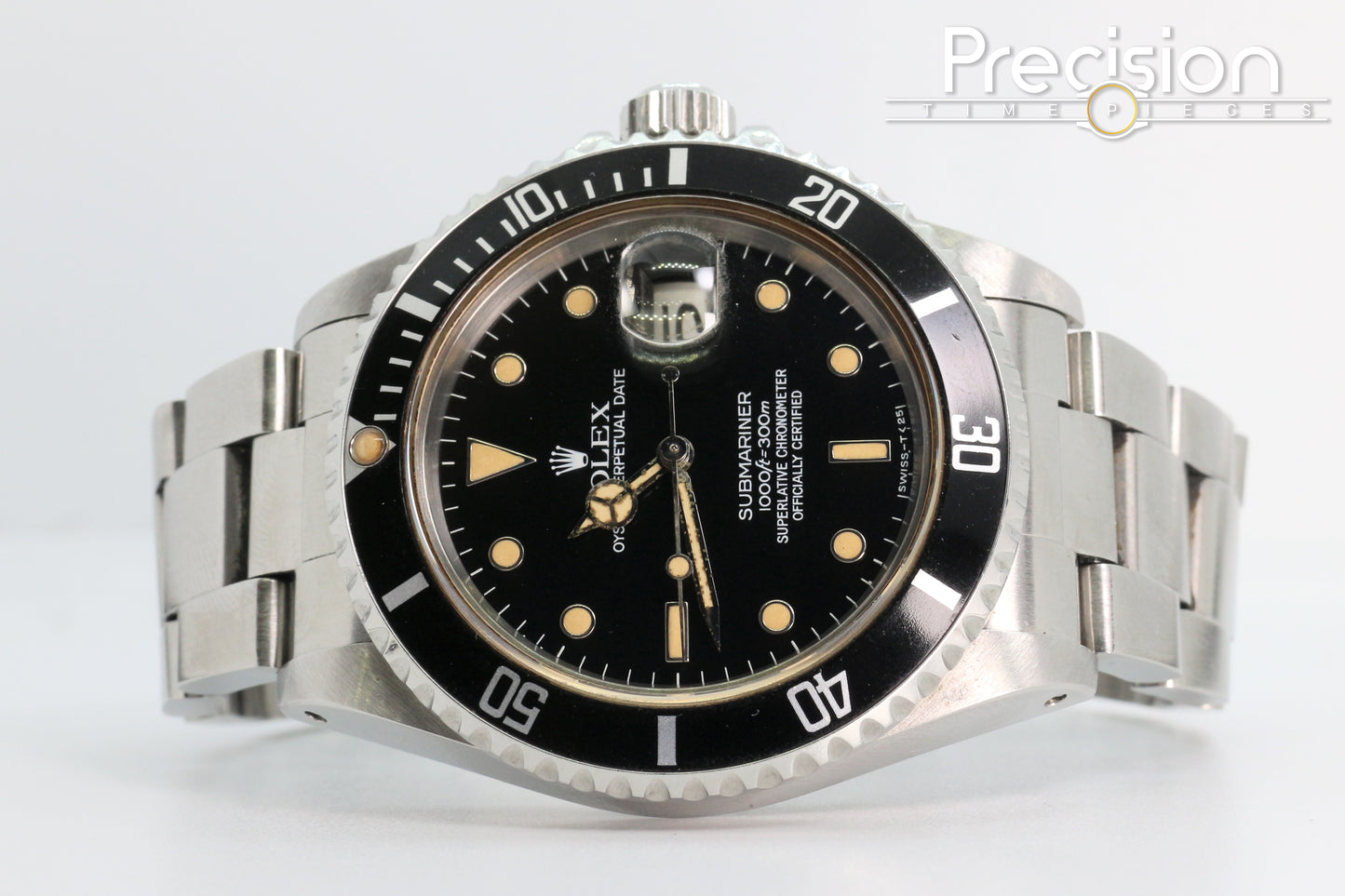 Rolex 16800 Pumpkin Patina Untouched Case True Collector Set
