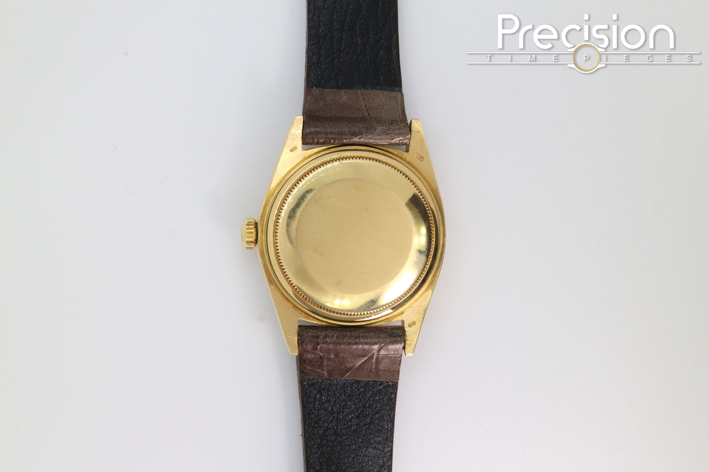 Rolex Ref: 1611 🔥Rare🔥Reference 18K Yellow Gold ŵ Rolex Diamond Hour-Markers