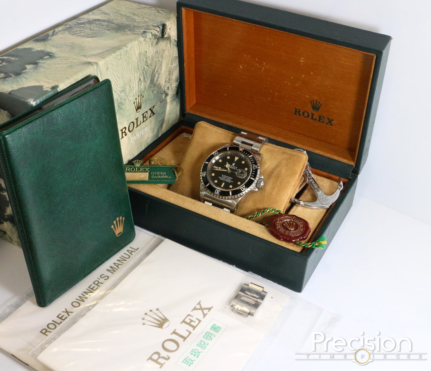 Rolex 16800 Pumpkin Patina Untouched Case True Collector Set