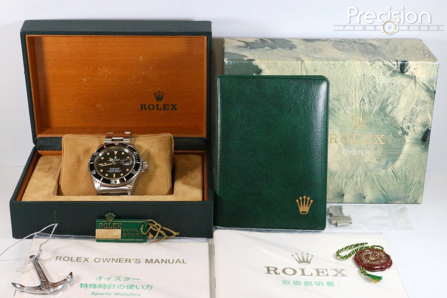 Rolex 16800 Pumpkin Patina Untouched Case True Collector Set