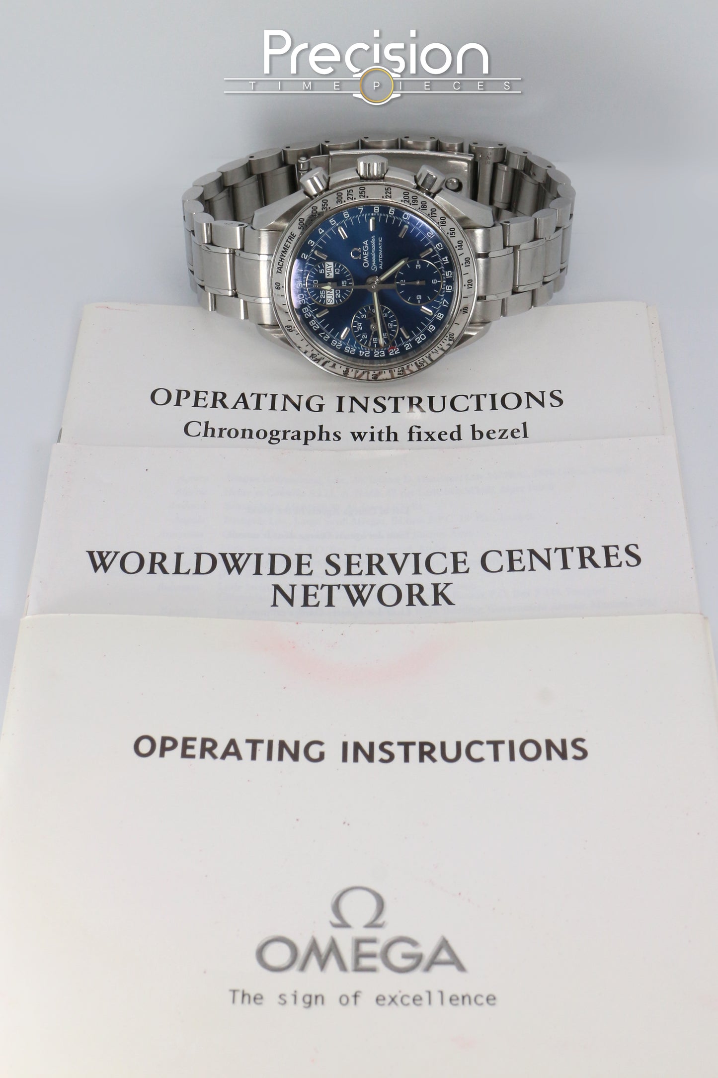 Omega Speedmaster Day-Date Ref: 3523.80.00 39mm Full Set Auto