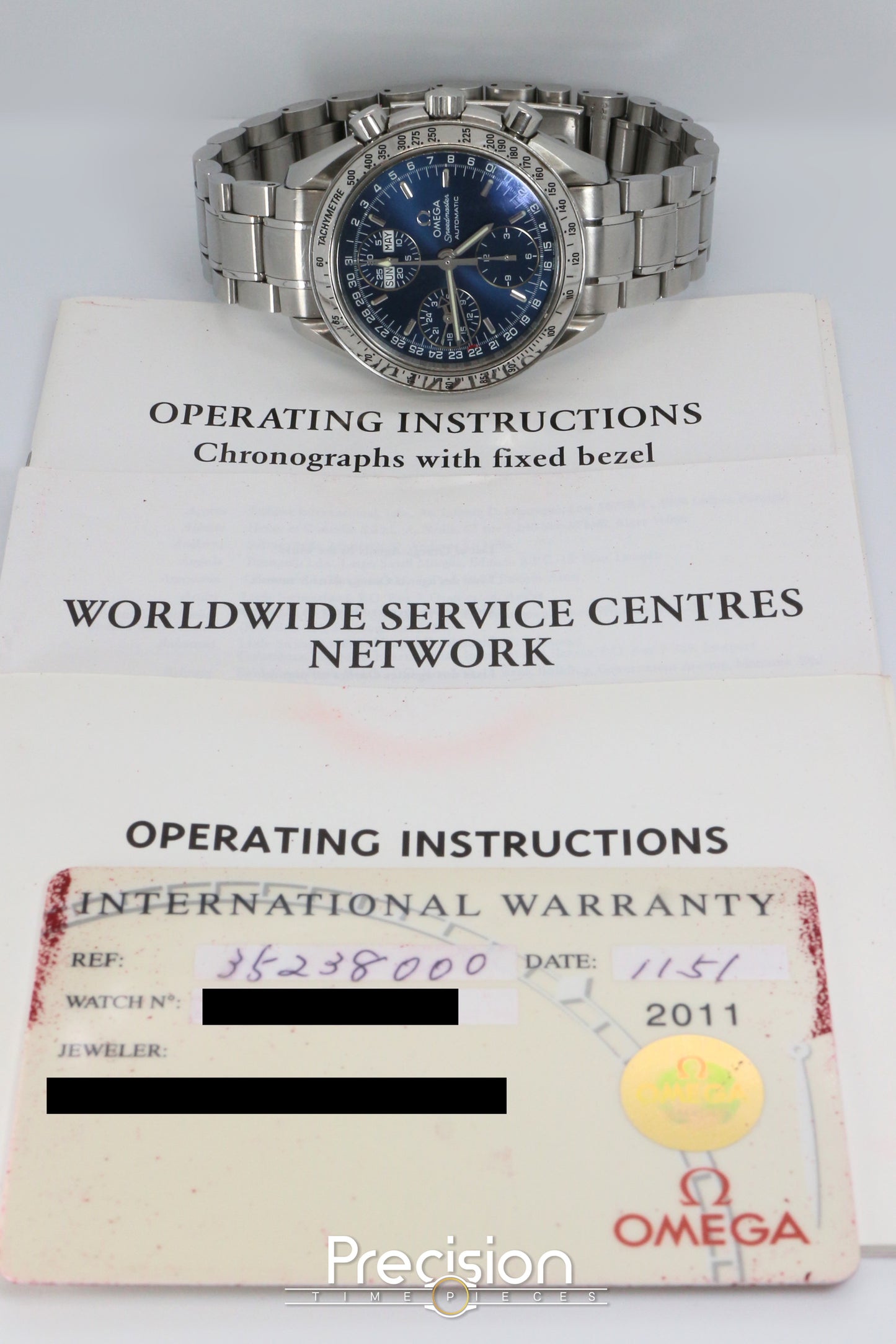 Omega Speedmaster Day-Date Ref: 3523.80.00 39mm Full Set Auto