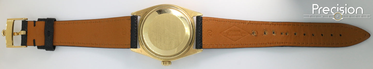 Rolex Datejust “Wide Boy” Ref: 1601 18K Yellow Gold 36mm