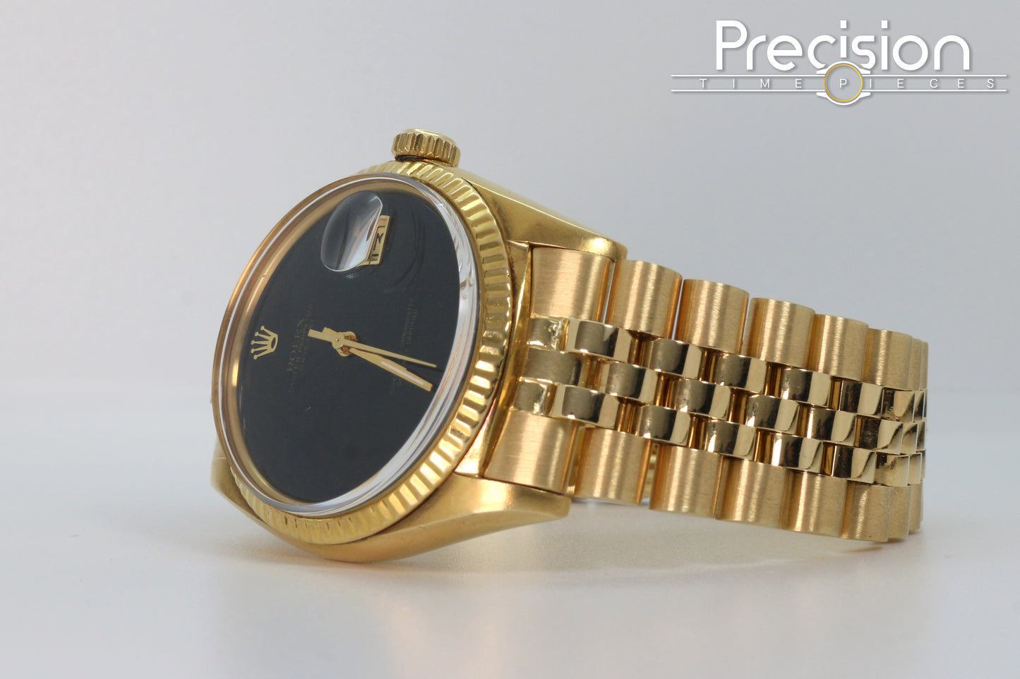 Rolex DateJust 36 🔥Extremely Rare🔥 Ref: 1601 Onyx Dial Full Set Year 1972