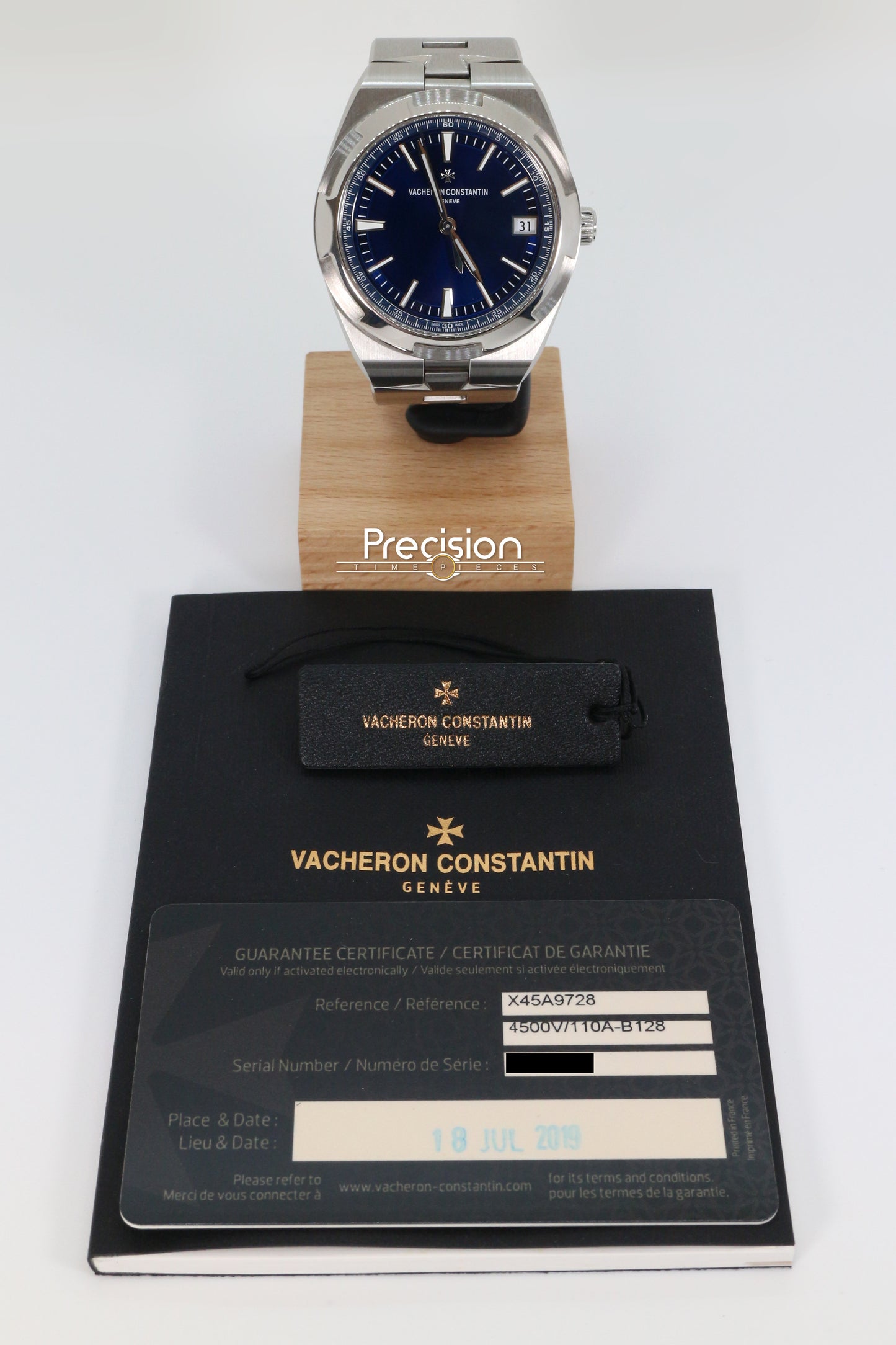 Vacheron Constantin Overseas Ref: 4500V/110A-B128 41mm Full Set
