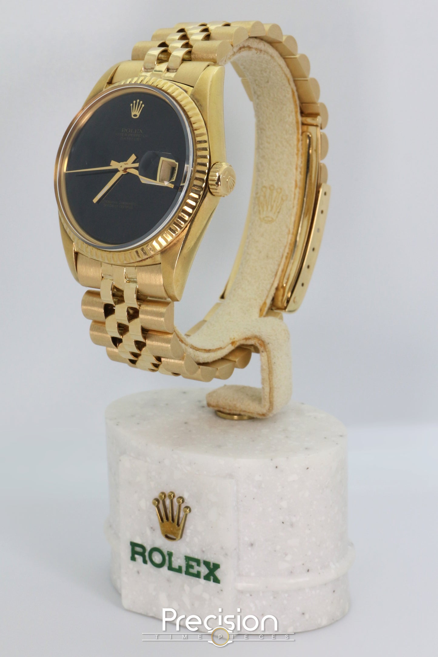 Rolex DateJust 36 🔥Extremely Rare🔥 Ref: 1601 Onyx Dial Full Set Year 1972