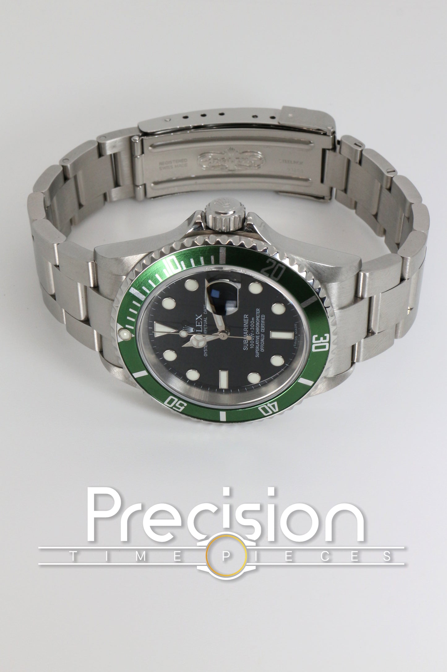 Rolex Submariner Ref: 16610LV “The Kermit” Full Set 2006