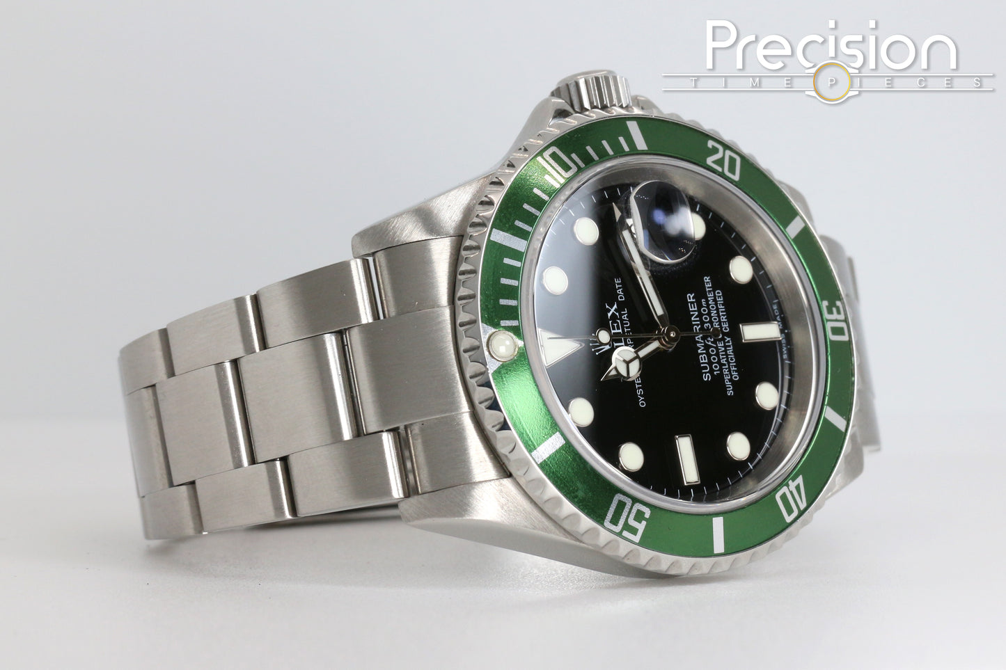 Rolex Submariner Ref: 16610LV “The Kermit” Full Set 2006
