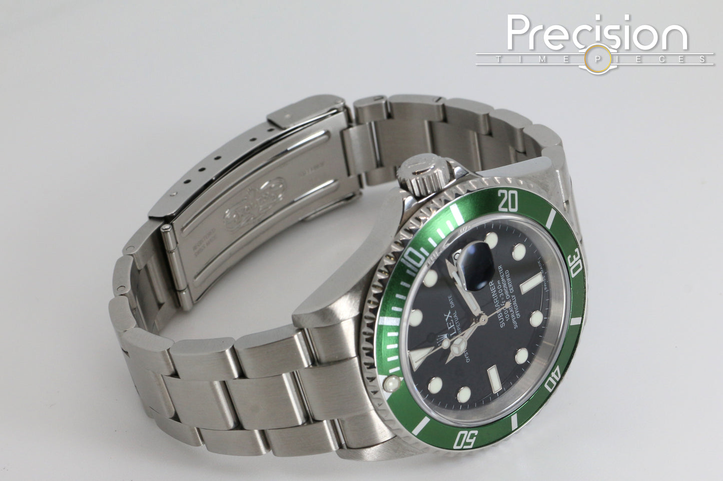Rolex Submariner Ref: 16610LV “The Kermit” Full Set 2006