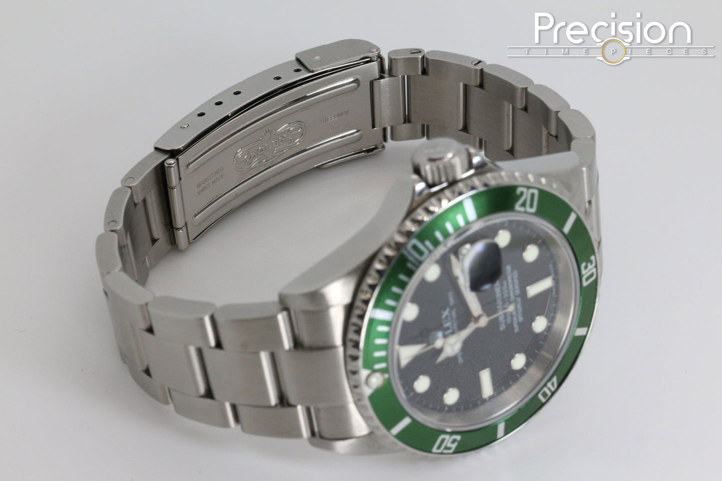 Rolex Submariner Ref: 16610LV “The Kermit” Full Set 2006
