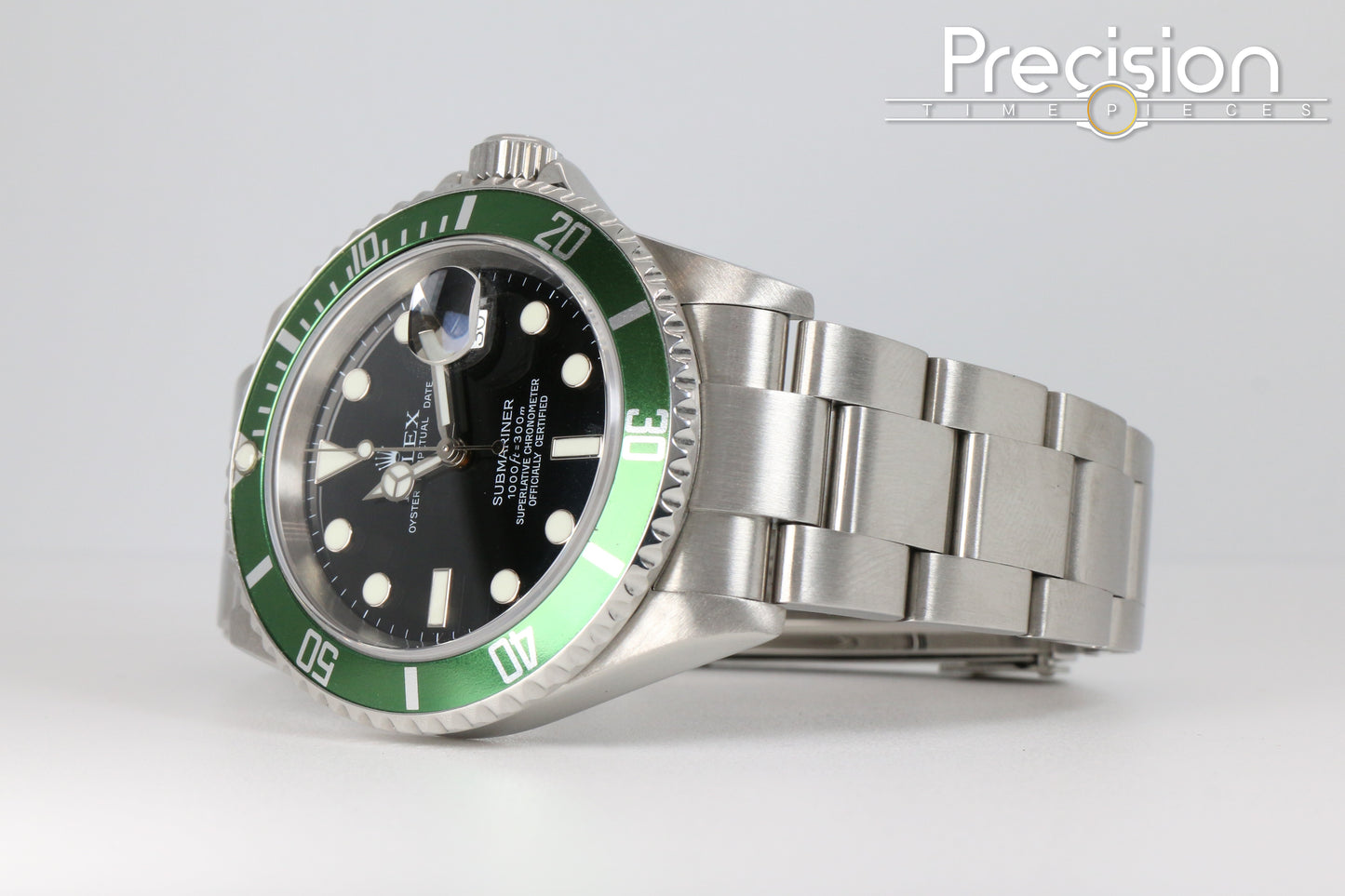 Rolex Submariner Ref: 16610LV “The Kermit” Full Set 2006