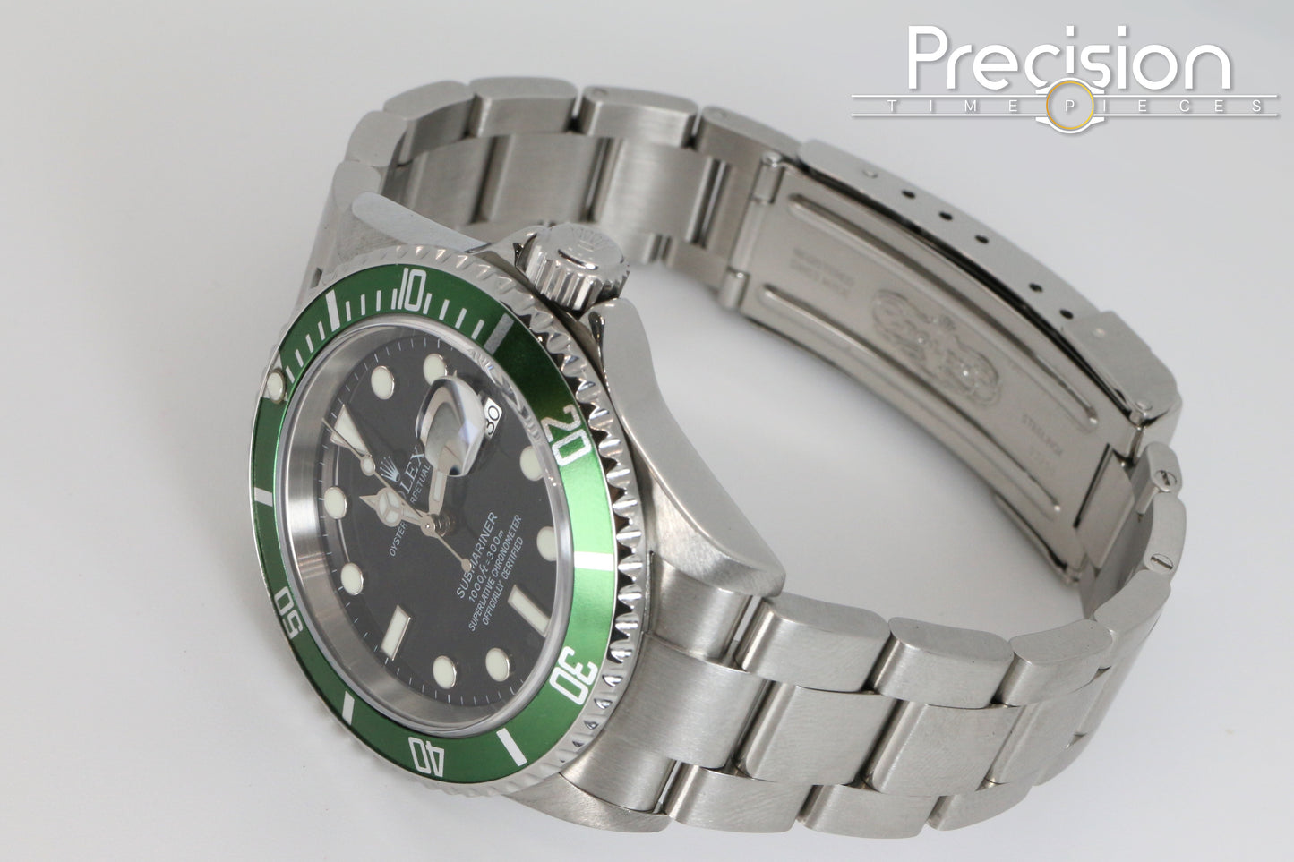Rolex Submariner Ref: 16610LV “The Kermit” Full Set 2006