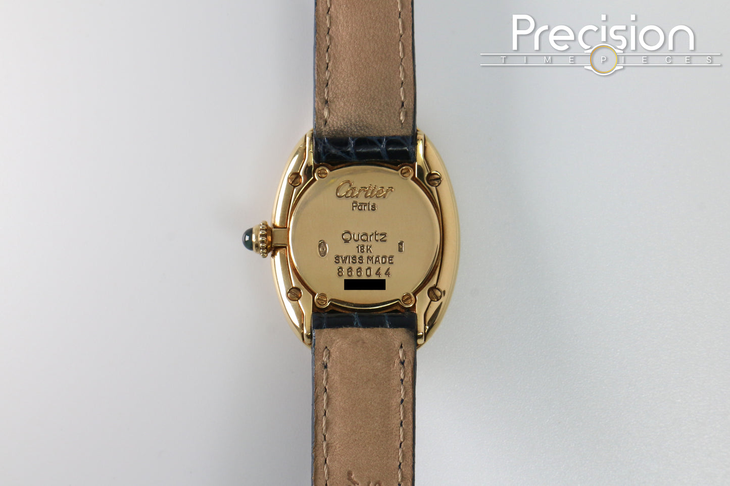 Cartier Baignoire Ref: 866044 Quartz 31mm 18K Yellow Gold