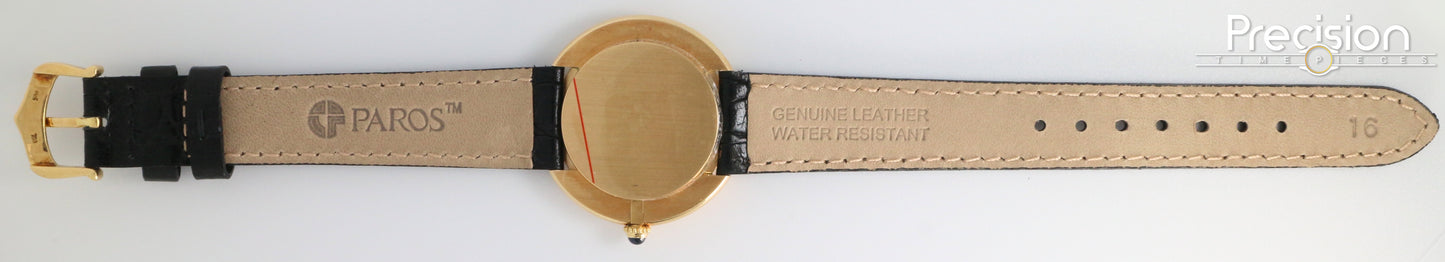 Cartier Vendome Ref: 78090 Rare Paris Dial Manual Wind 33mm