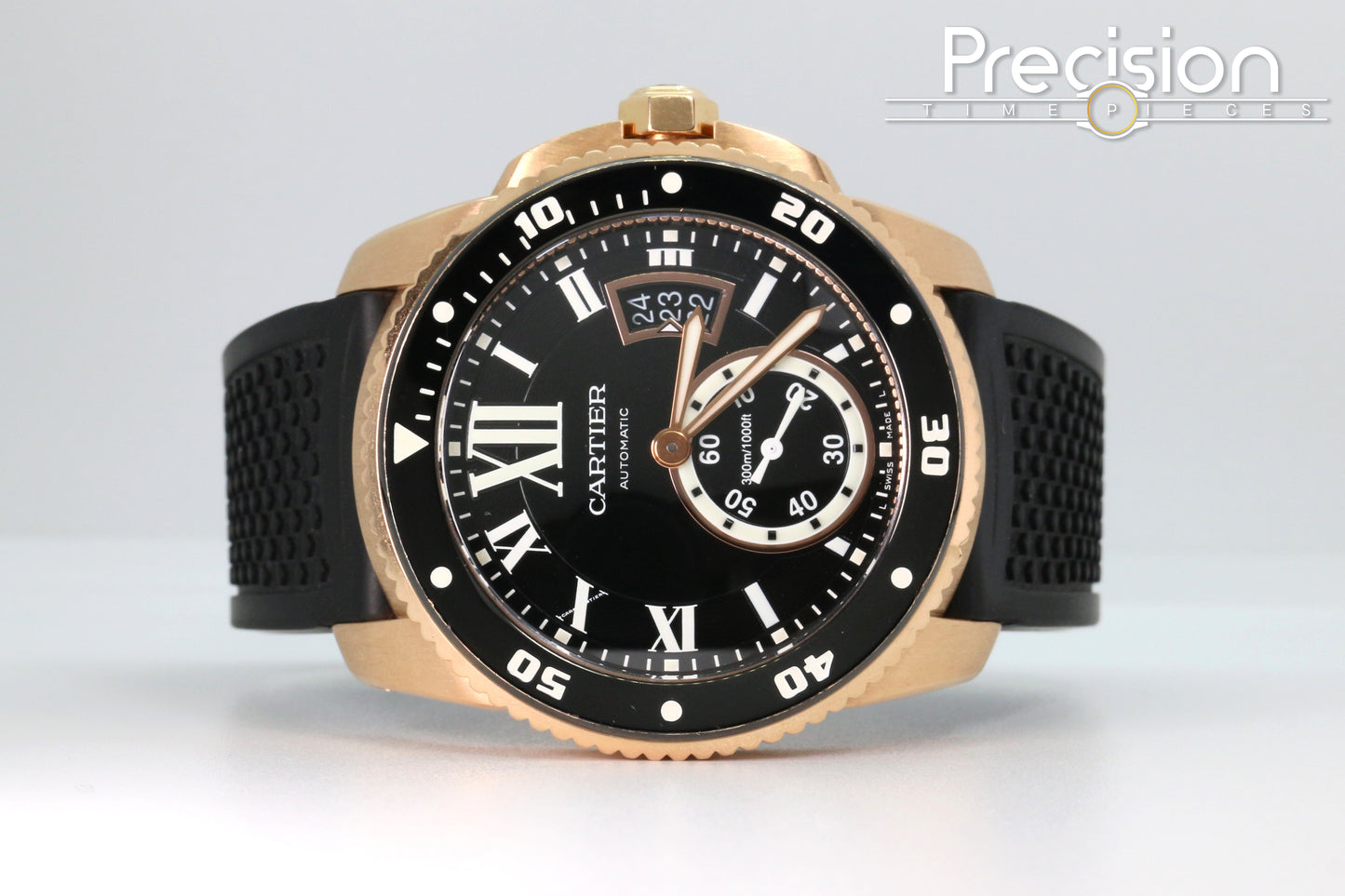 Cartier Calibre de Cartier Diver Ref: 3730 W7100052 42mm 18K Rose Gold