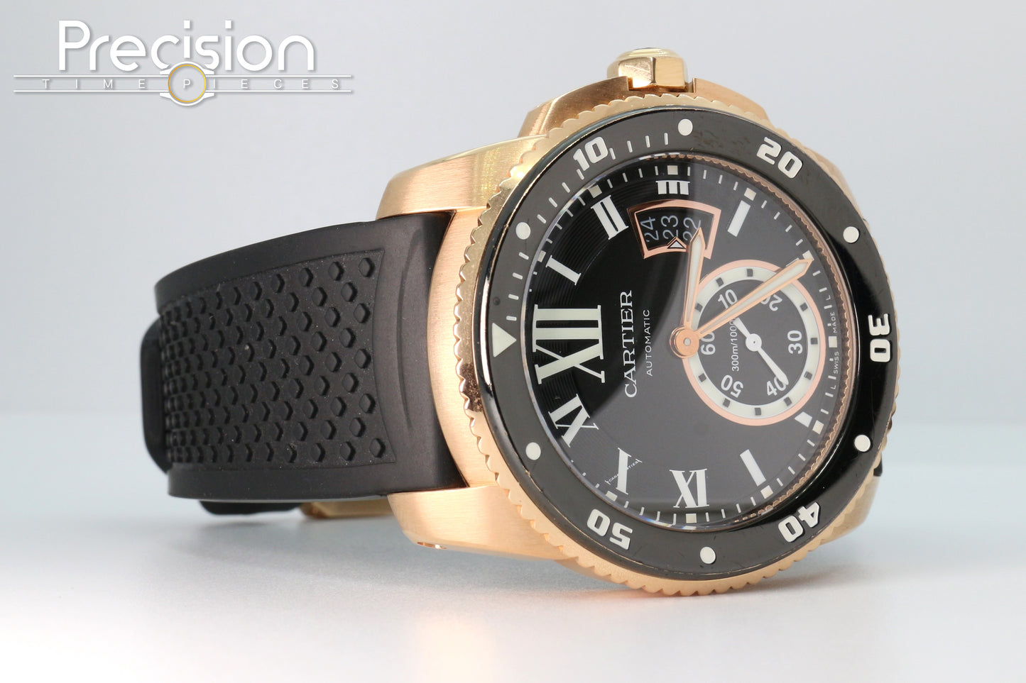 Cartier Calibre de Cartier Diver Ref: 3730 W7100052 42mm 18K Rose Gold