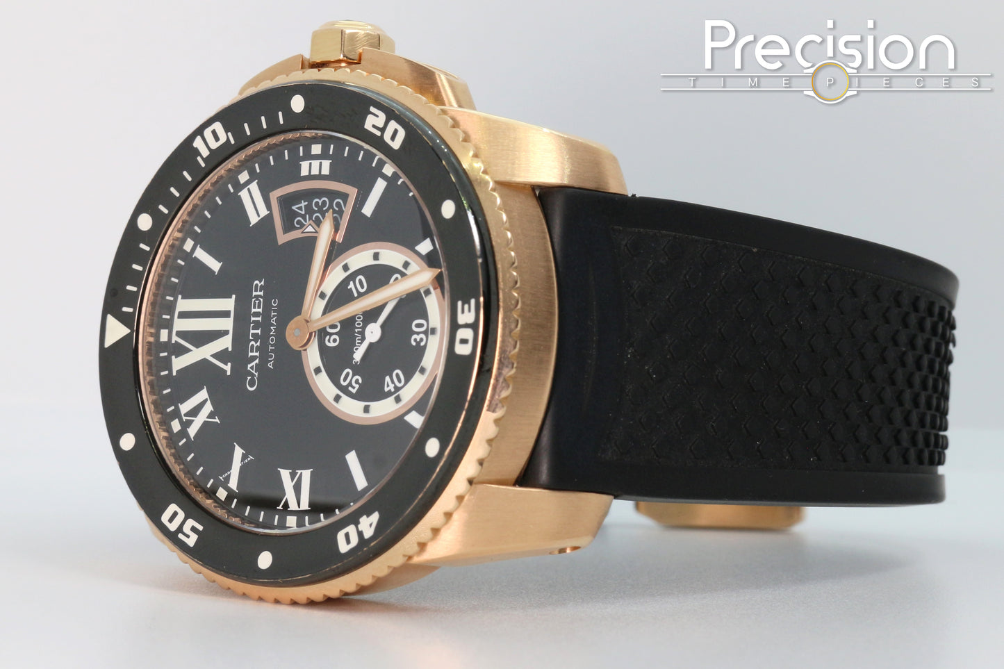 Cartier Calibre de Cartier Diver Ref: 3730 W7100052 42mm 18K Rose Gold