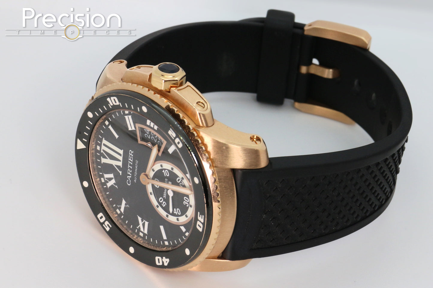 Cartier Calibre de Cartier Diver Ref: 3730 W7100052 42mm 18K Rose Gold