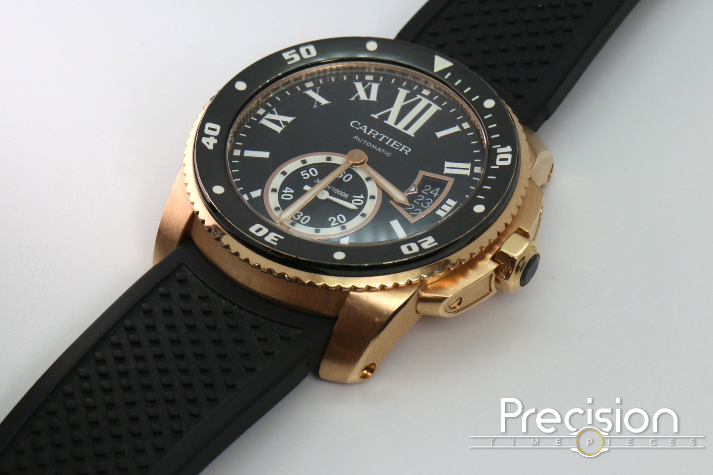Cartier Calibre de Cartier Diver Ref: 3730 W7100052 42mm 18K Rose Gold