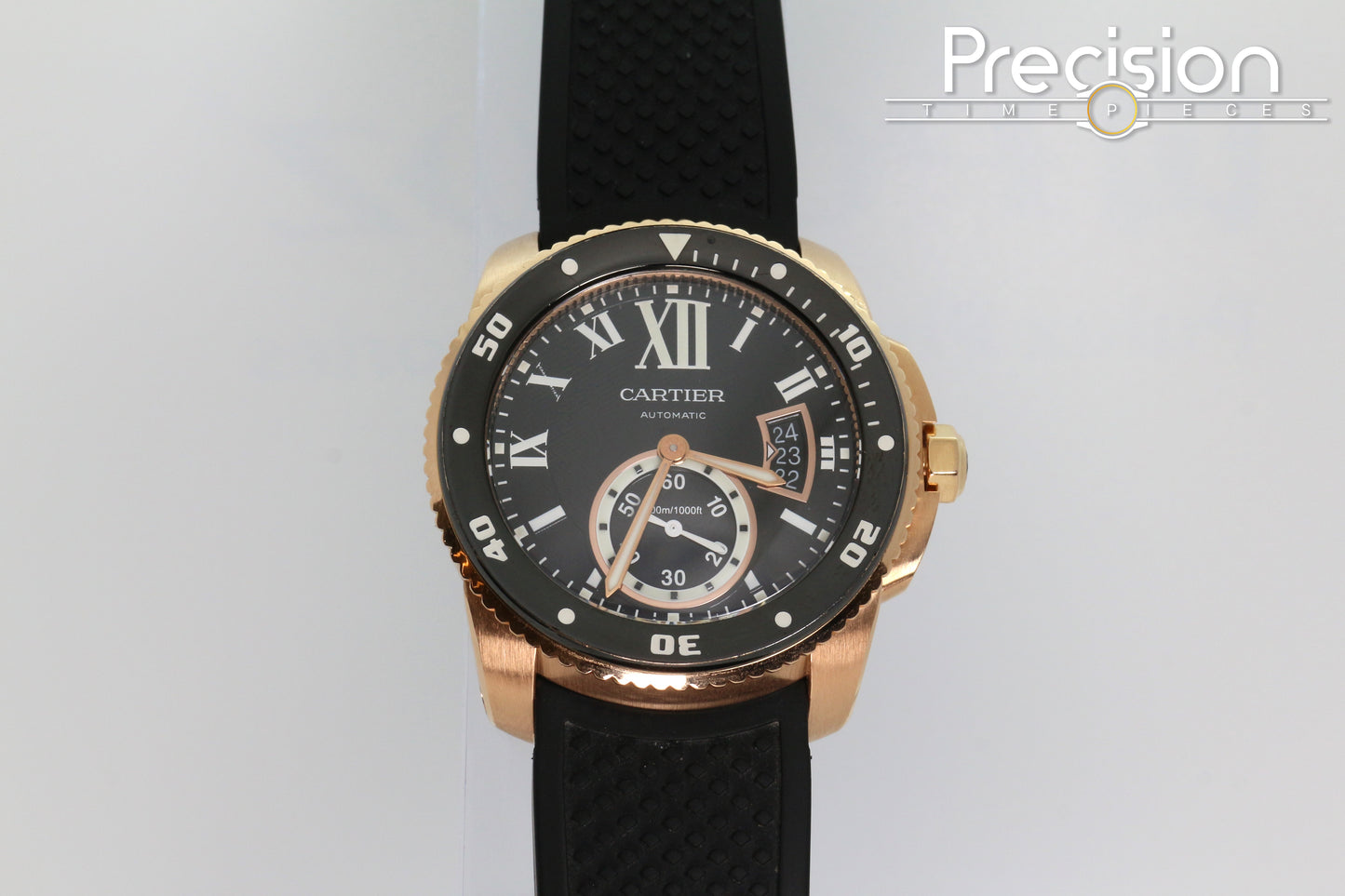 Cartier Calibre de Cartier Diver Ref: 3730 W7100052 42mm 18K Rose Gold