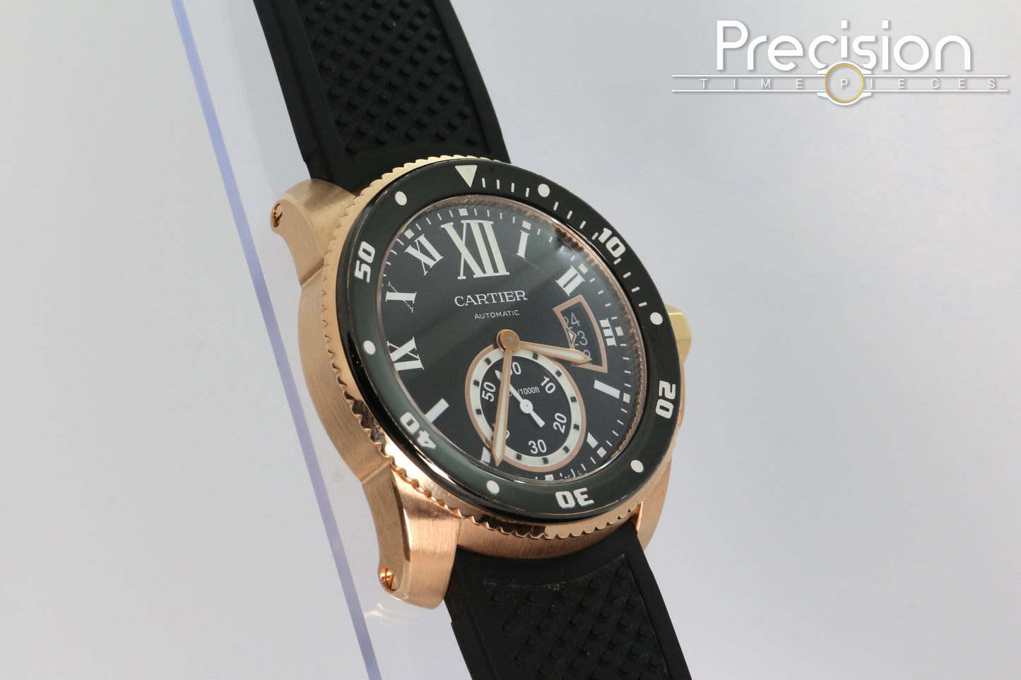 Cartier Calibre de Cartier Diver Ref: 3730 W7100052 42mm 18K Rose Gold