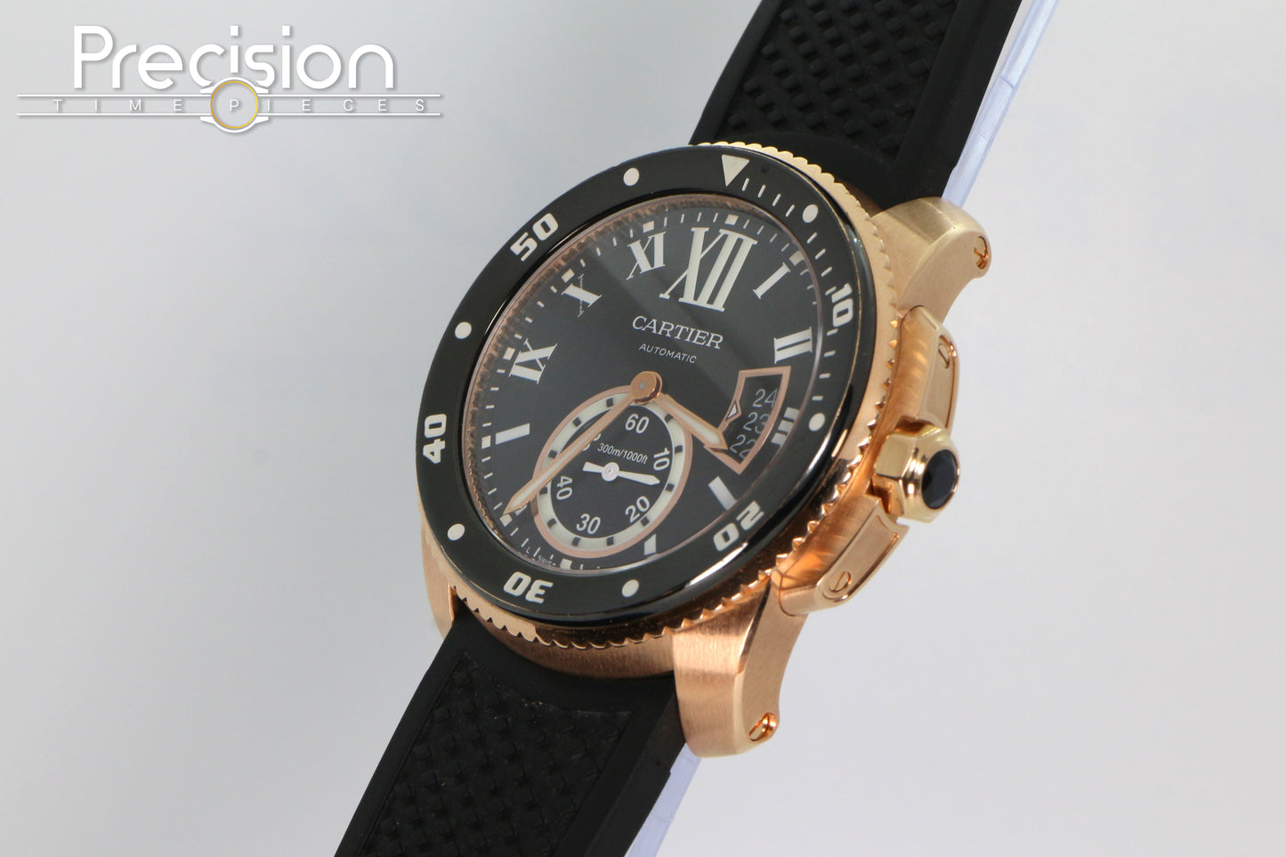 Cartier Calibre de Cartier Diver Ref: 3730 W7100052 42mm 18K Rose Gold