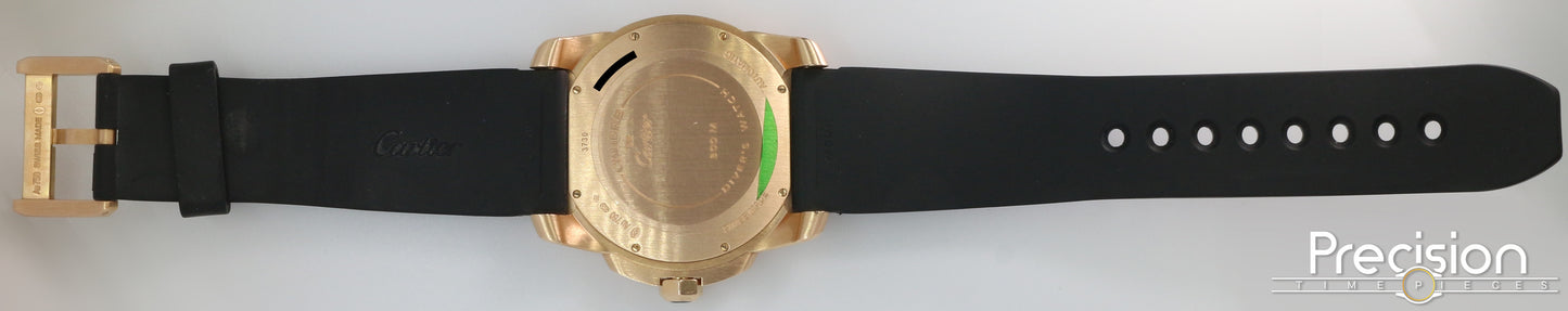 Cartier Calibre de Cartier Diver Ref: 3730 W7100052 42mm 18K Rose Gold