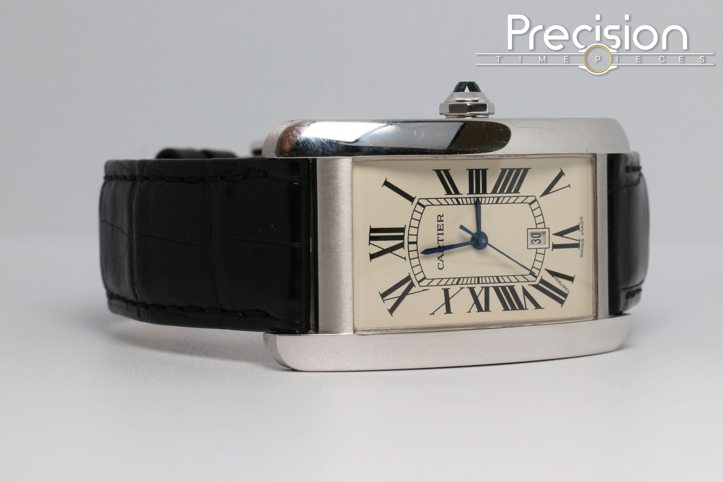 Cartier Tank Americaine Ref: 1741 26mm Automatic White gold