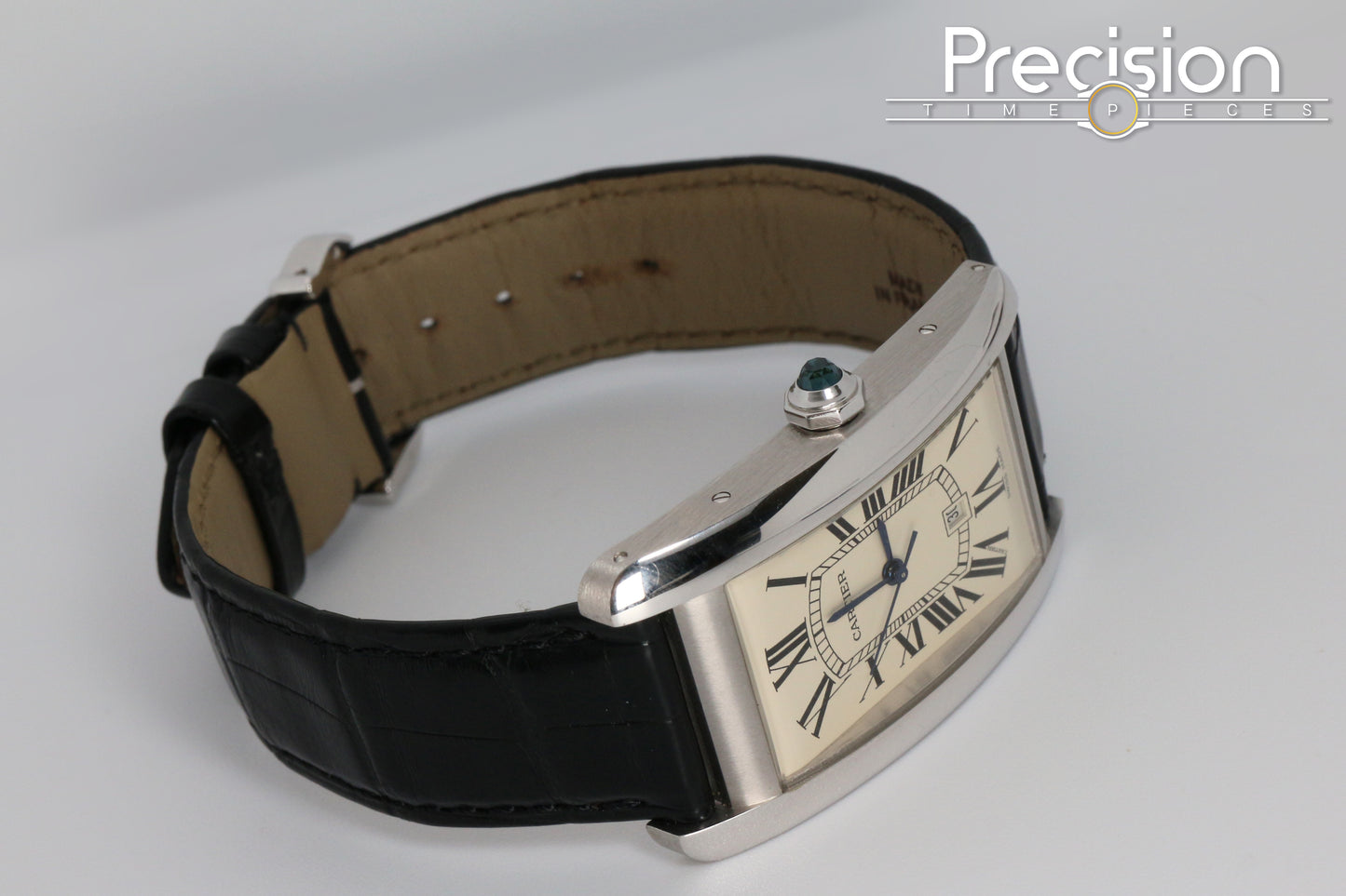 Cartier Tank Americaine Ref: 1741 26mm Automatic White gold