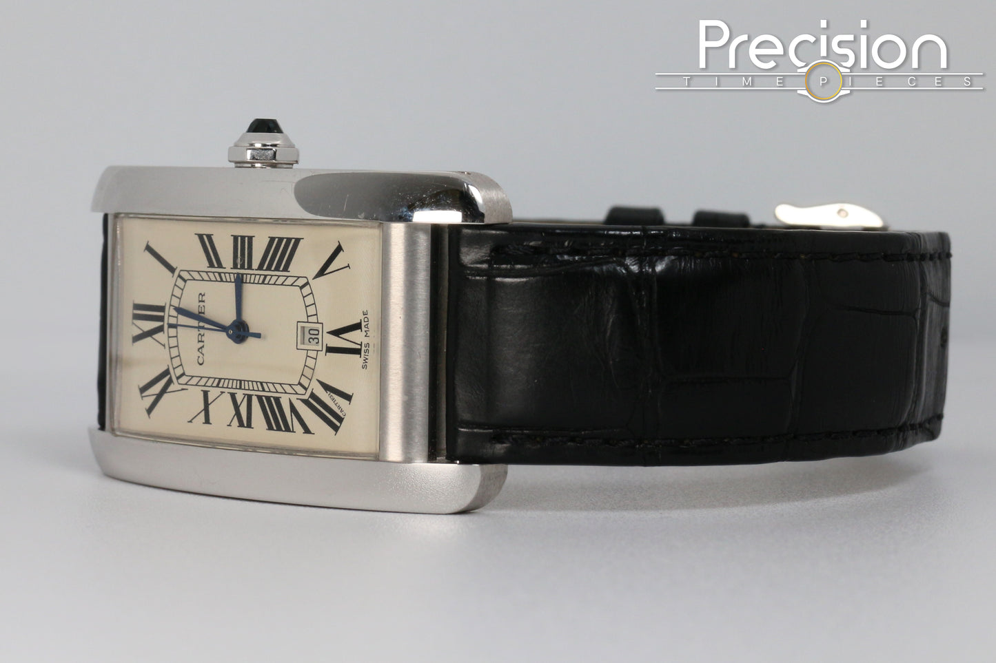 Cartier Tank Americaine Ref: 1741 26mm Automatic White gold