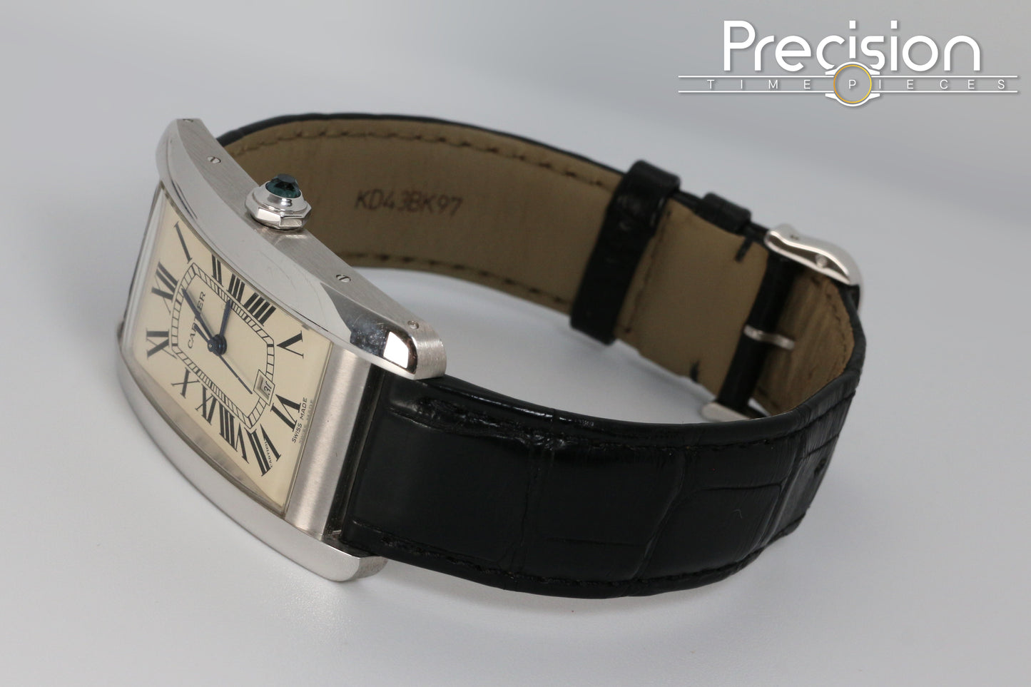 Cartier Tank Americaine Ref: 1741 26mm Automatic White gold