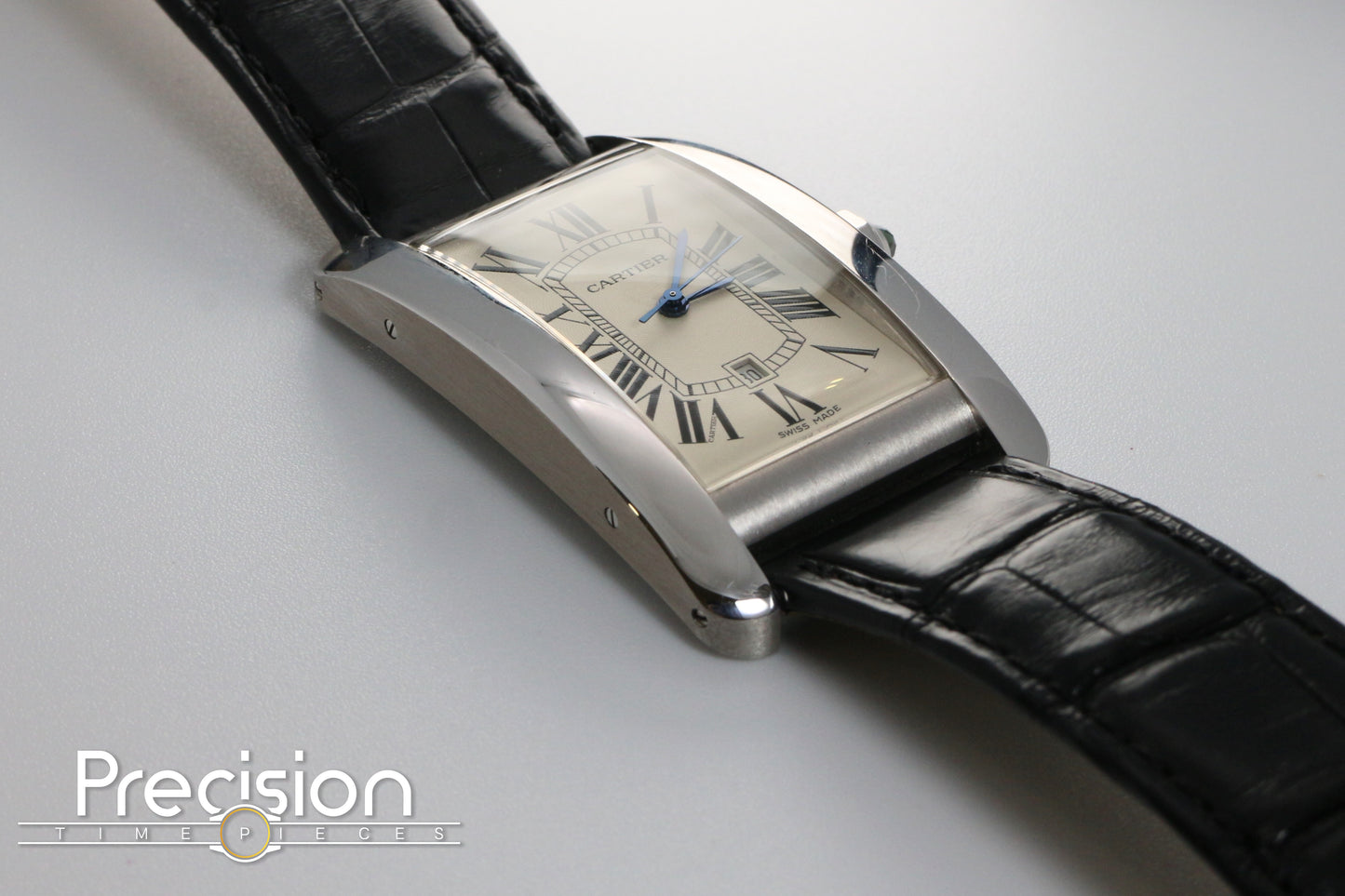 Cartier Tank Americaine Ref: 1741 26mm Automatic White gold