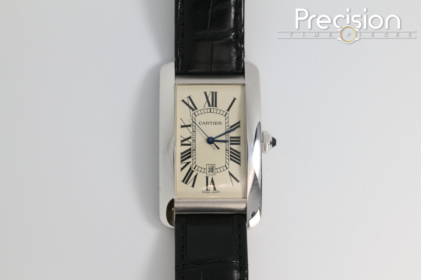 Cartier Tank Americaine Ref: 1741 26mm Automatic White gold