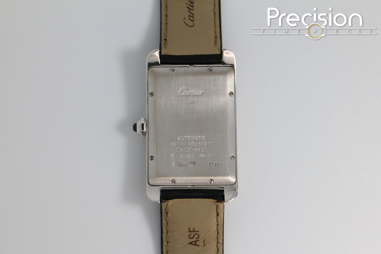 Cartier Tank Americaine Ref: 1741 26mm Automatic White gold