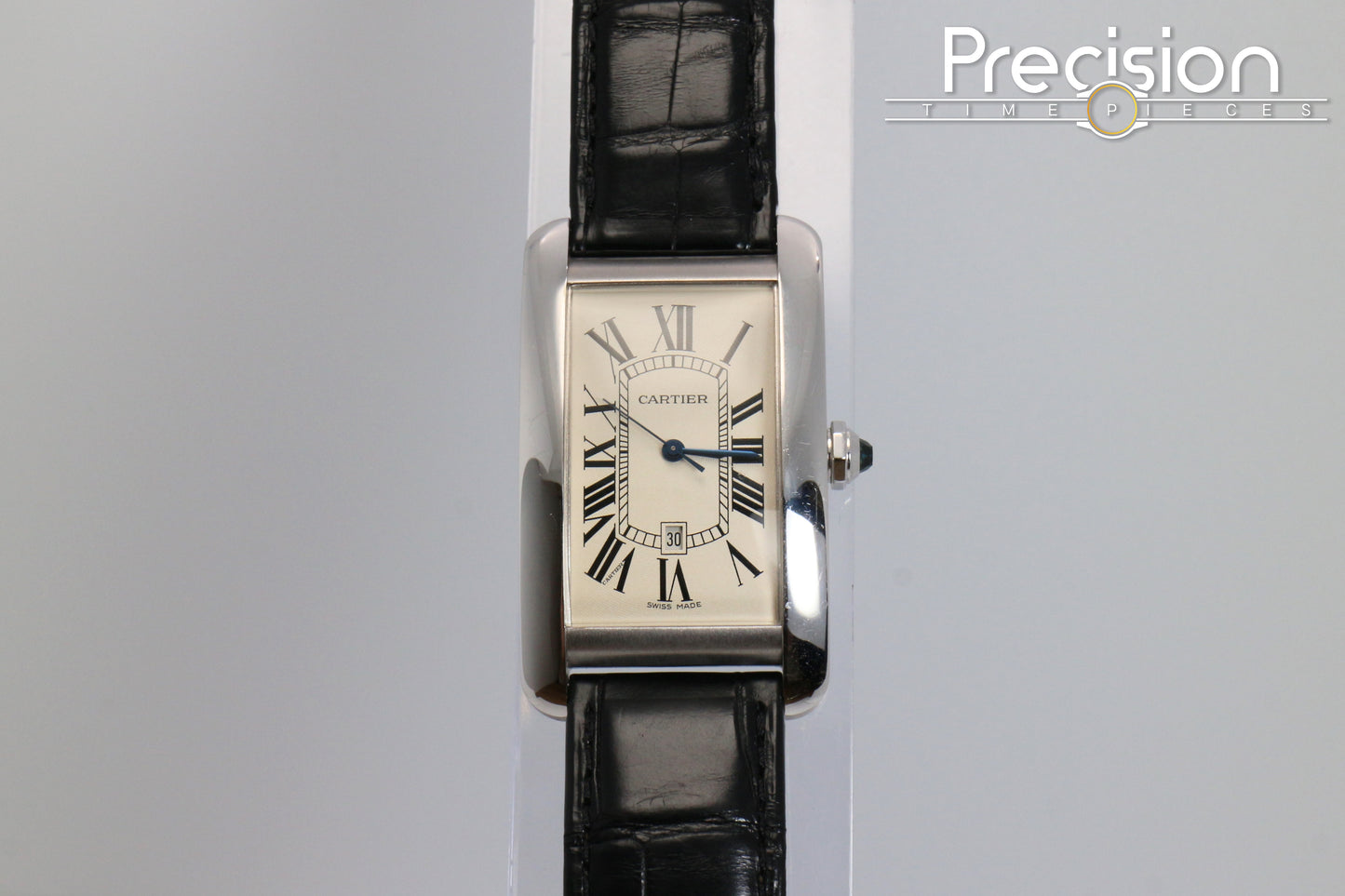 Cartier Tank Americaine Ref: 1741 26mm Automatic White gold