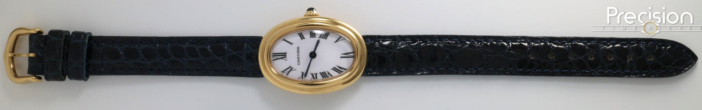 Cartier Baignoire Ref: 78094 🔥RARE🔥Manual Wind 23mm 18K Yellow Gold
