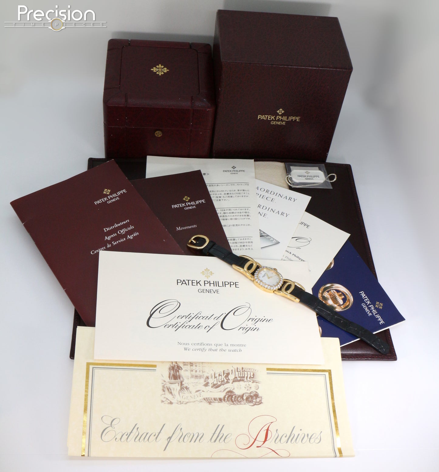 Patek Philippe Golden Ellipse Ref: 4931J 🔥Rare🔥 Full Set 23mm