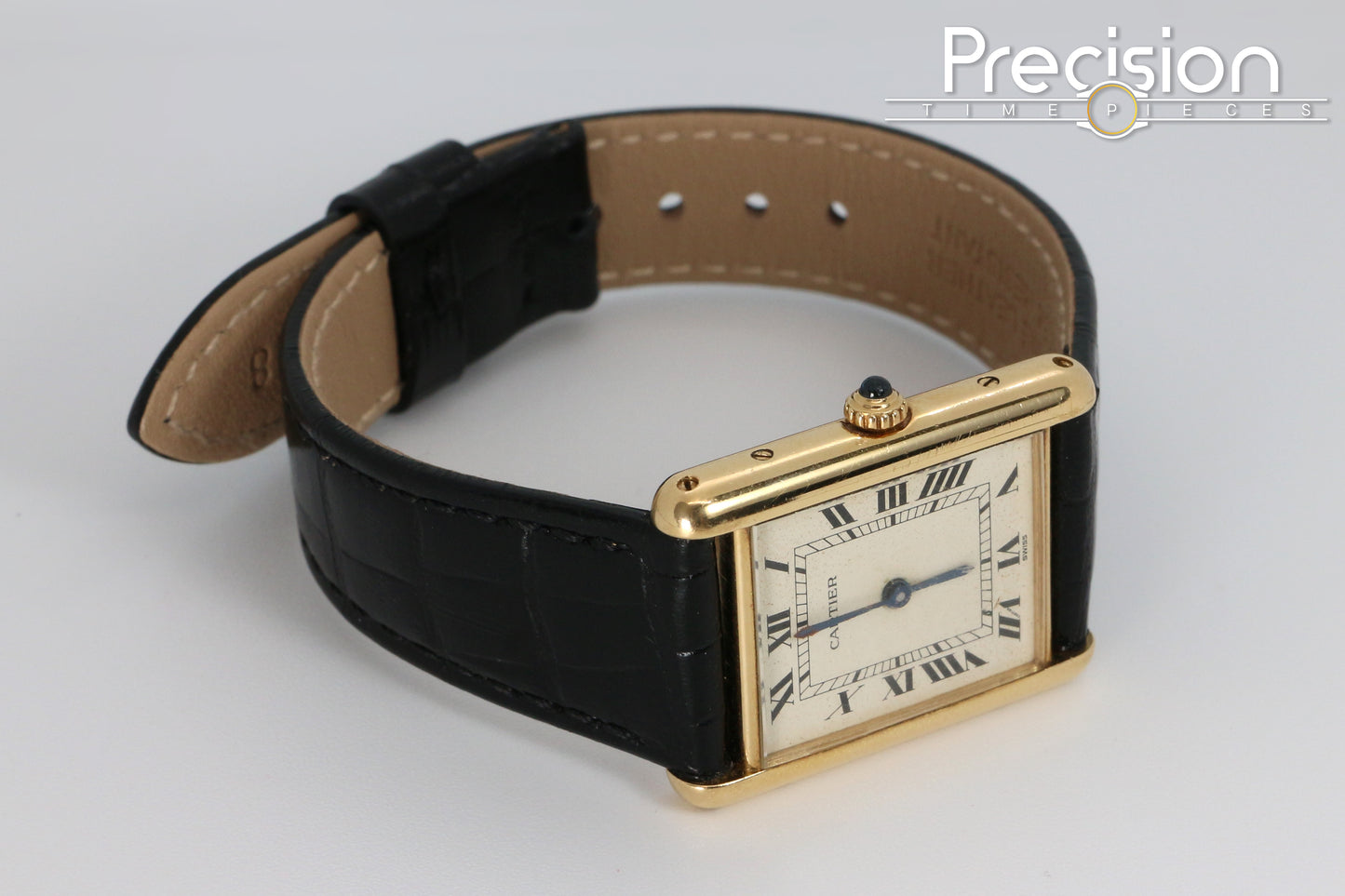 Cartier Tank Louis Ref: 83717753 24mm Quartz Full Set 18K YG
