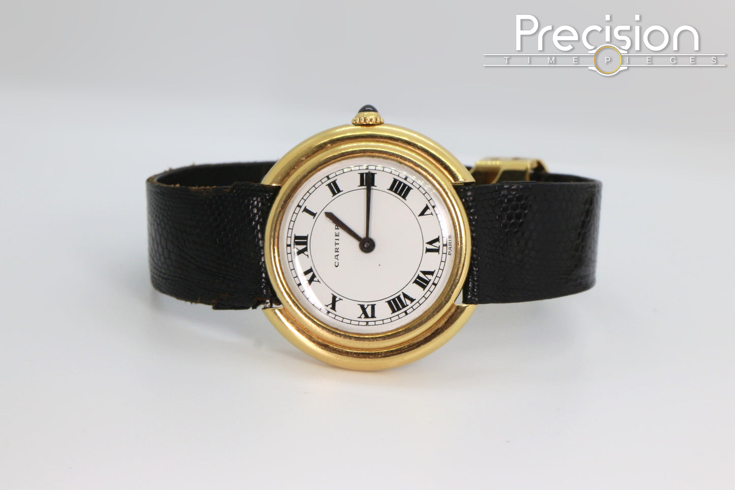 Cartier Vendome Paris-Dial Ref: 78090 Mark 1 Yellow Gold 33mm
