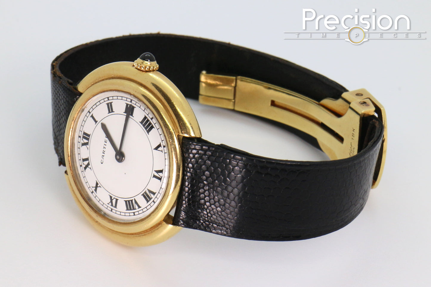 Cartier Vendome Paris-Dial Ref: 78090 Mark 1 Yellow Gold 33mm