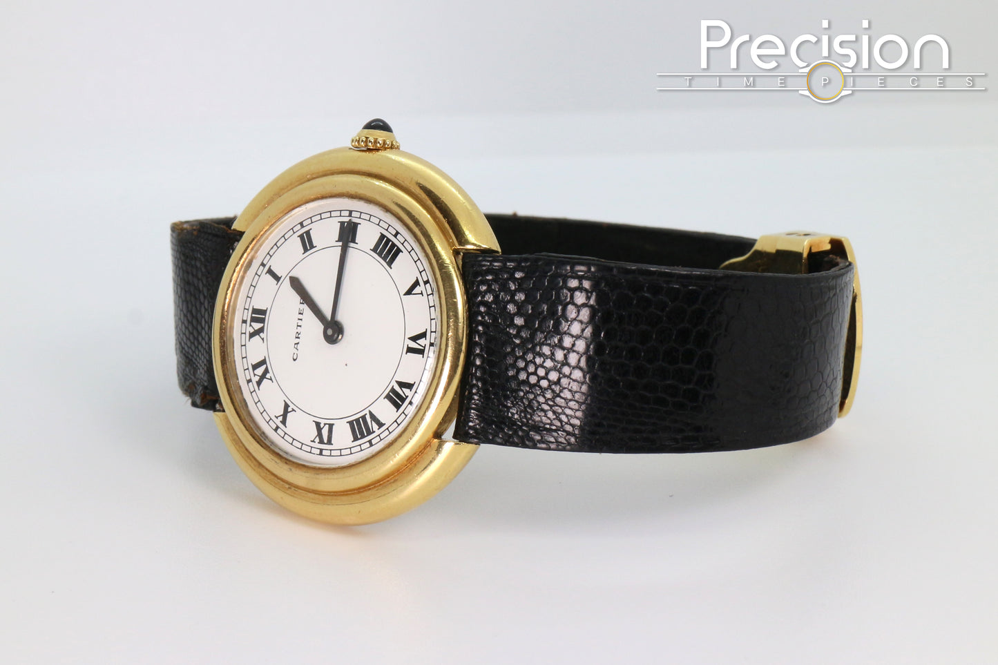 Cartier Vendome Paris-Dial Ref: 78090 Mark 1 Yellow Gold 33mm