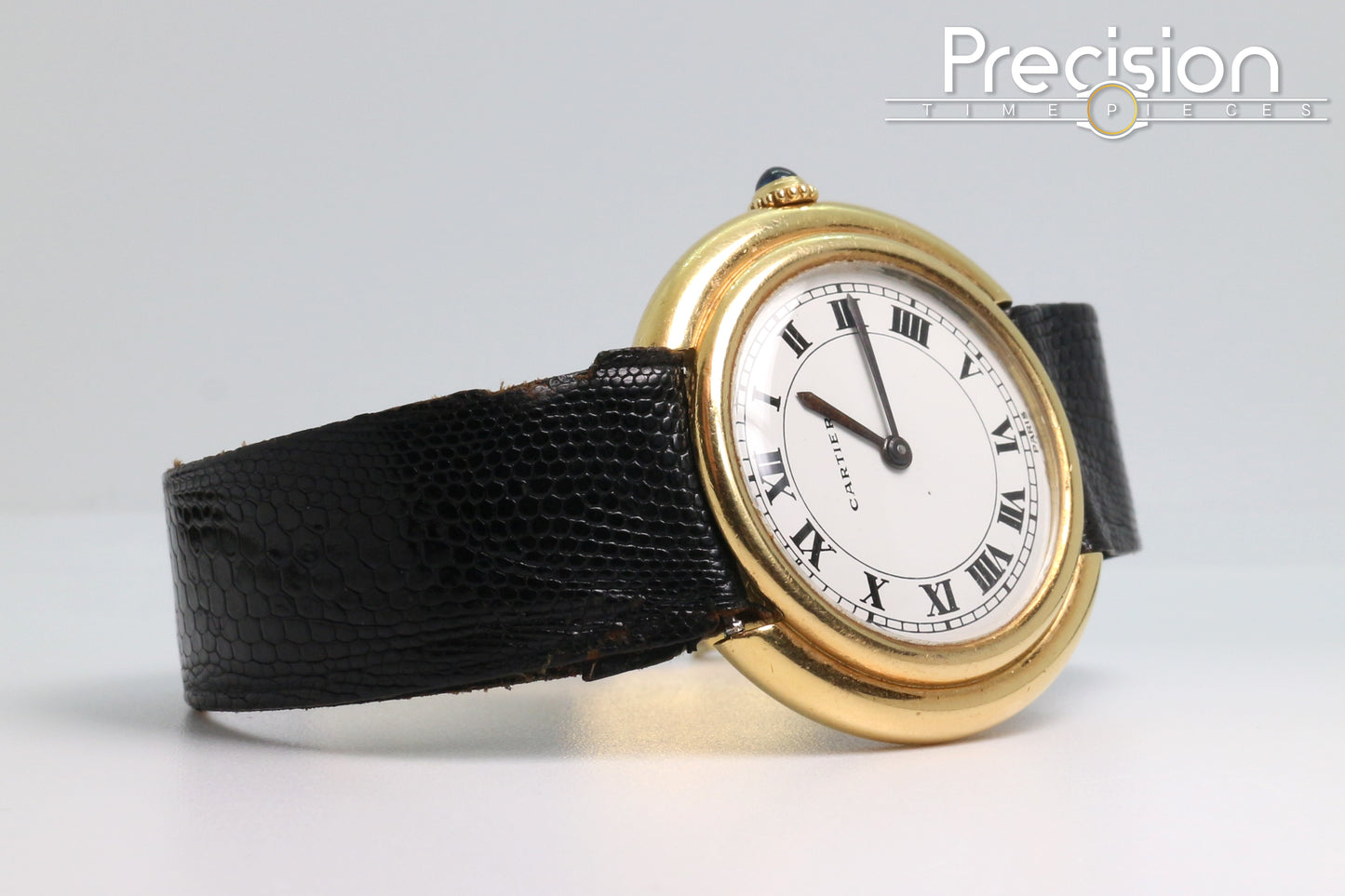Cartier Vendome Paris-Dial Ref: 78090 Mark 1 Yellow Gold 33mm