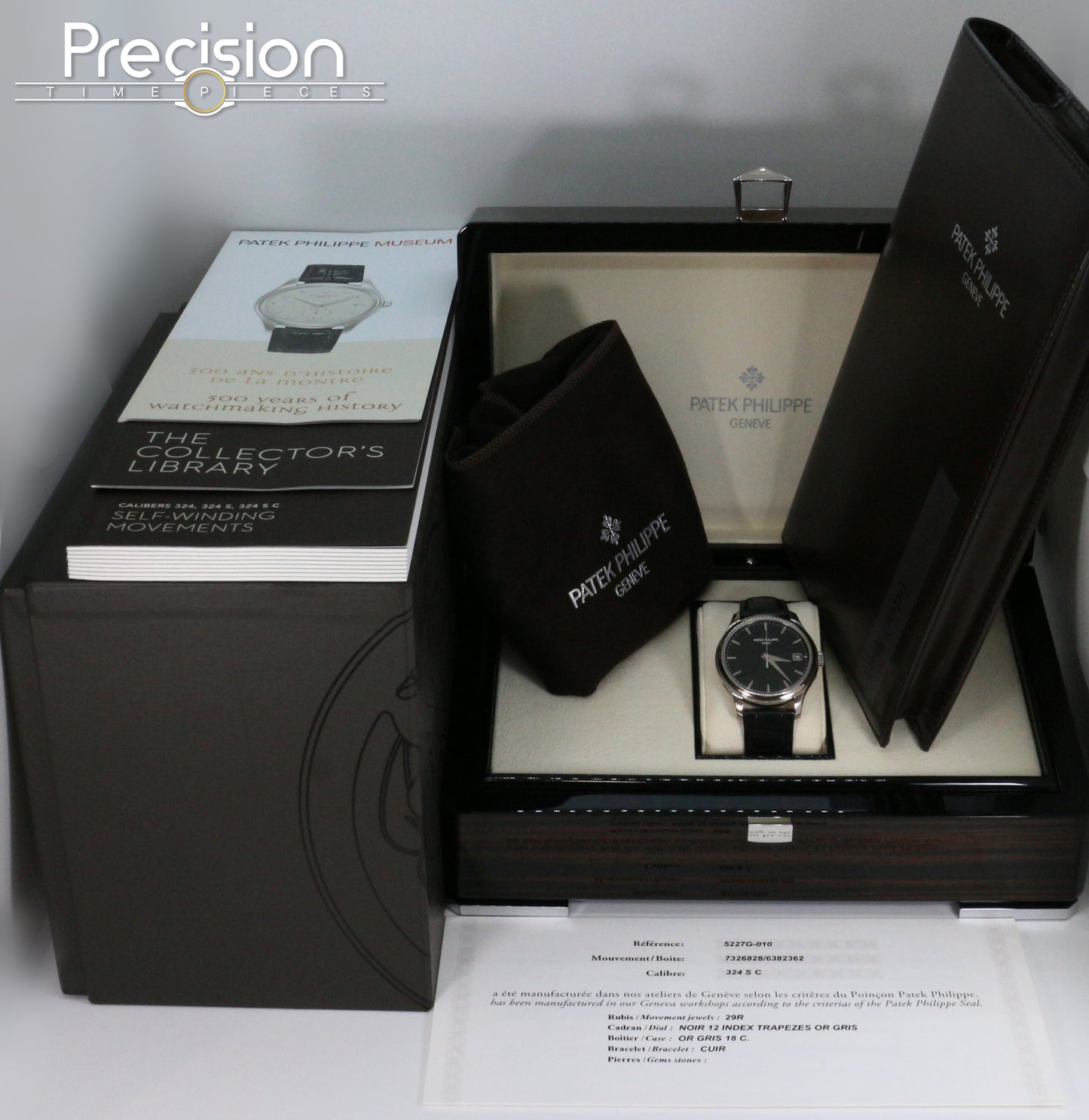 Patek Philippe Calatrava Ref: 5227G-010 39mm Auto 18K White Gold