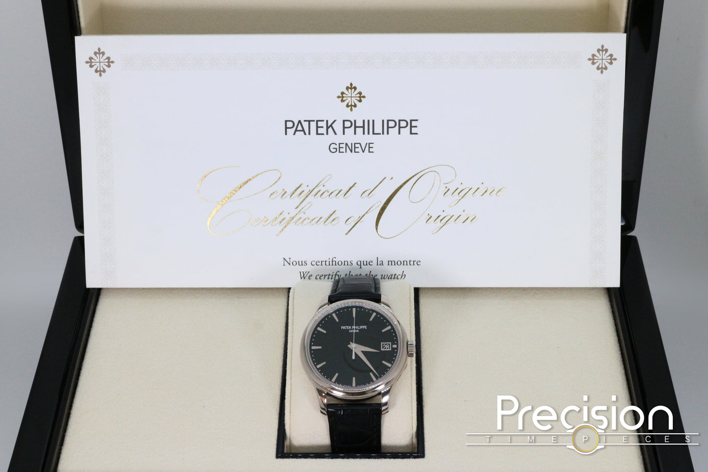 Patek Philippe Calatrava Ref: 5227G-010 39mm Auto 18K White Gold