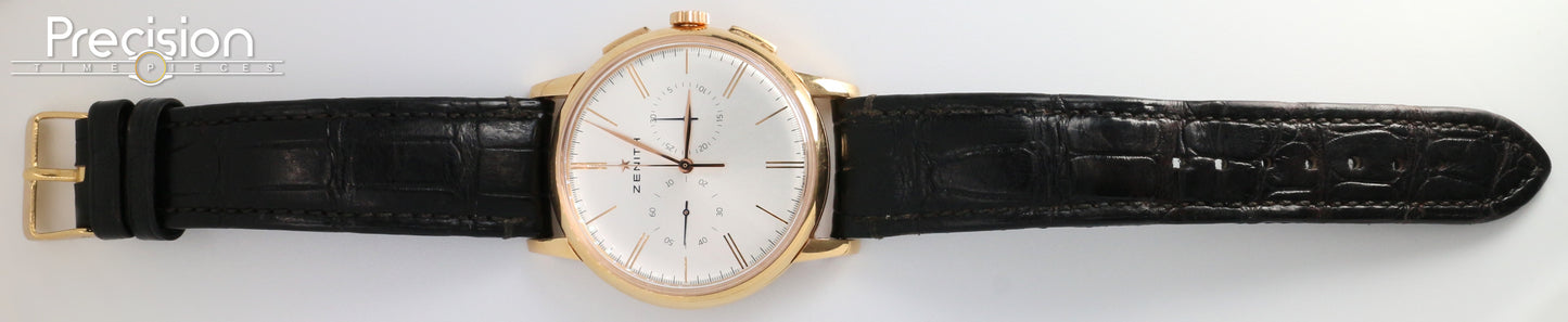 Zenith Master Chronograph Classic Ref: 18.2270.4069/01.C498 18K Rose Gold