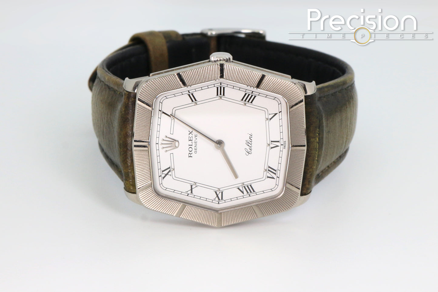 Rolex Cellini Ref: 4170 White Gold Rare Case