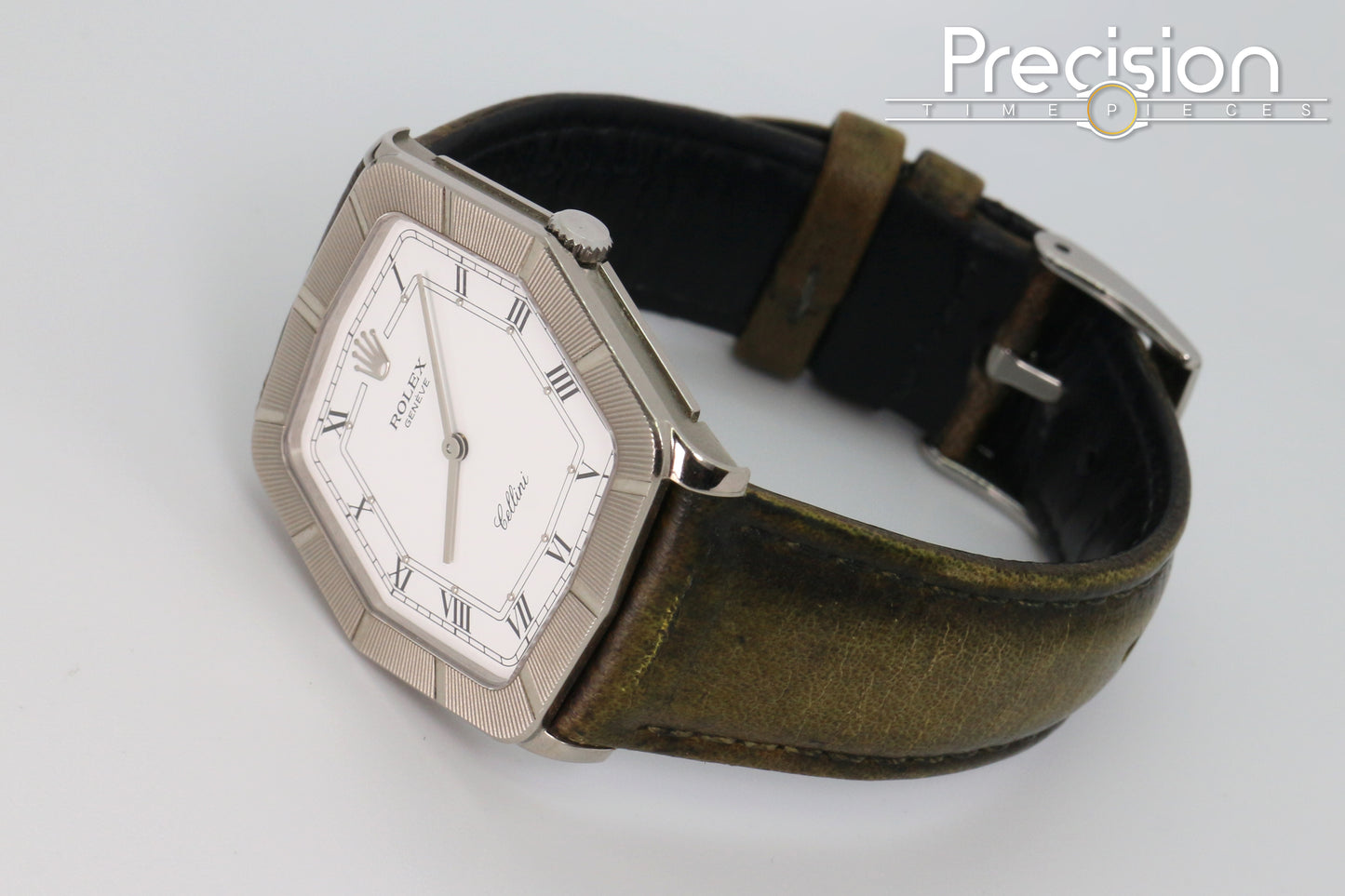 Rolex Cellini Ref: 4170 White Gold Rare Case
