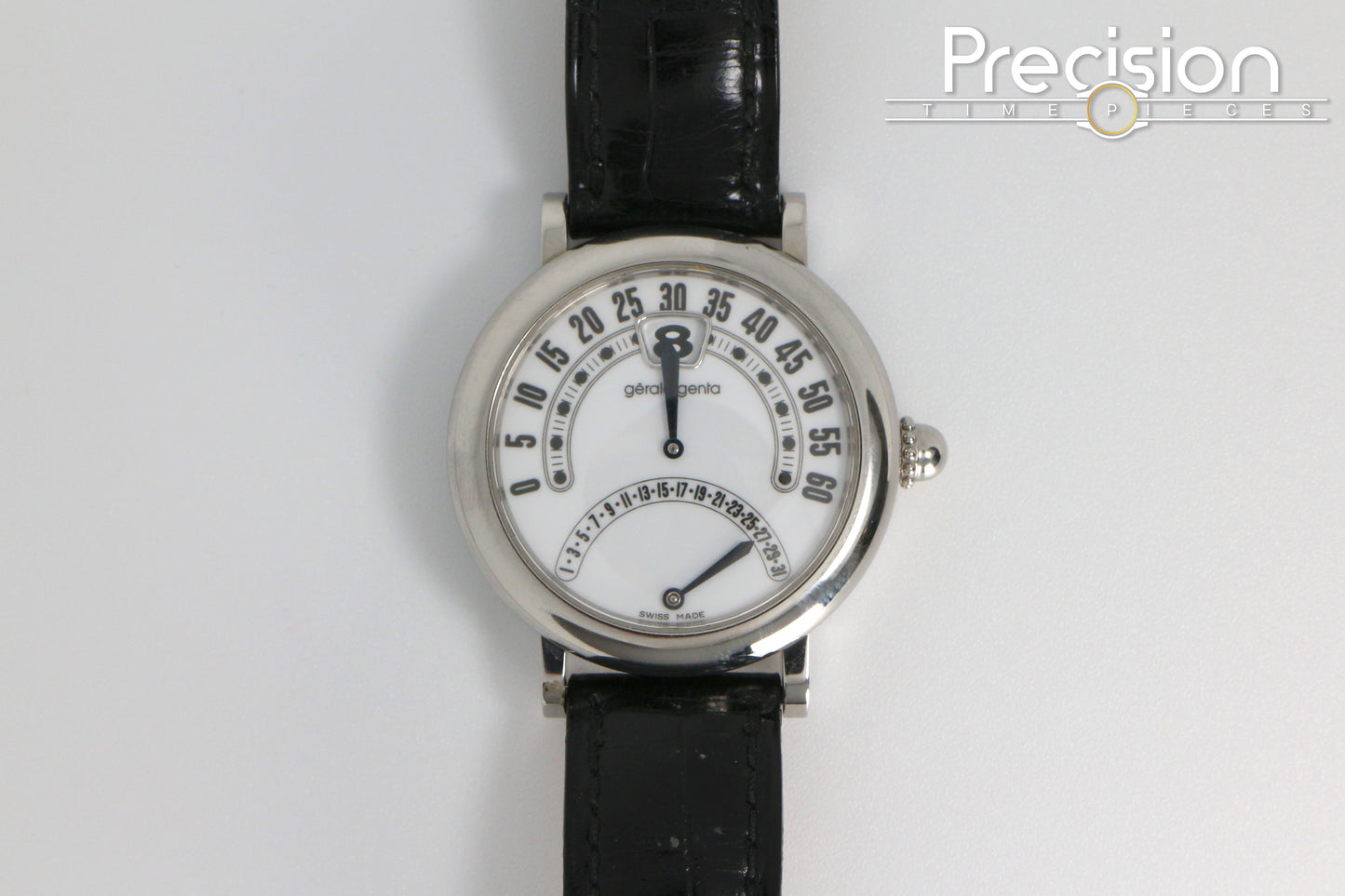 Gerald Genta Retro Jump Hour G3714 34mm