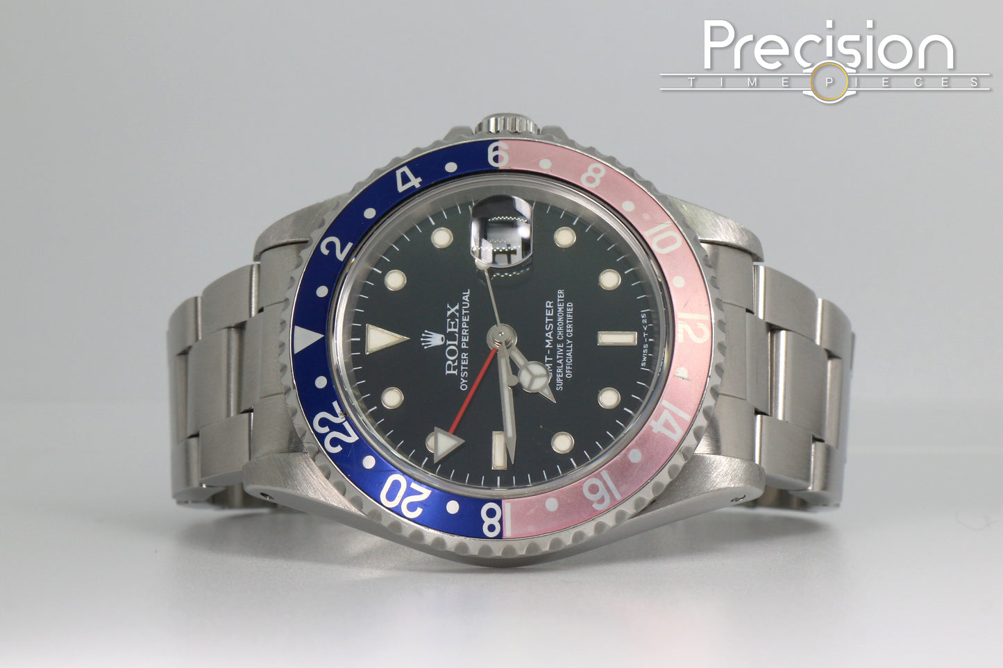Rolex 16700 GMT-Master Quickset Date Faded Insert Vintage Feel